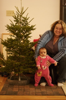 Zoe, Karen and the dwarf tree